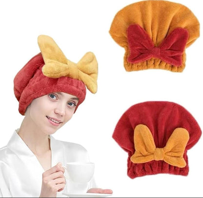 Stretching velvet hair cap cover