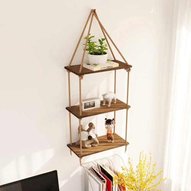 Hanging Rope Organizer Rack