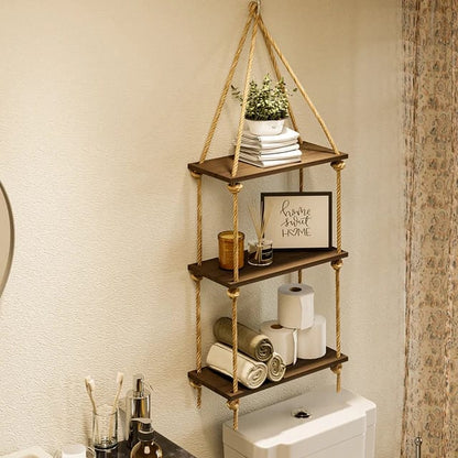 Hanging Rope Organizer Rack