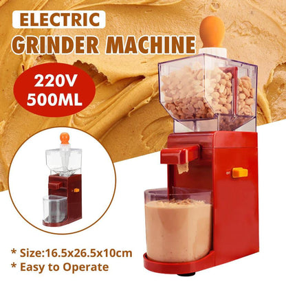 Electric peanut butter maker