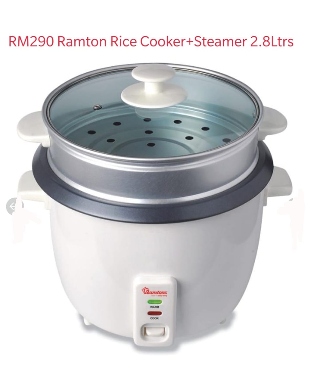 Ramton Rice Cooker + Steam