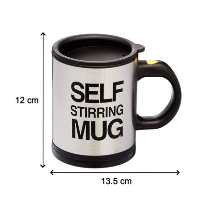 Battery powered Self stirring mug