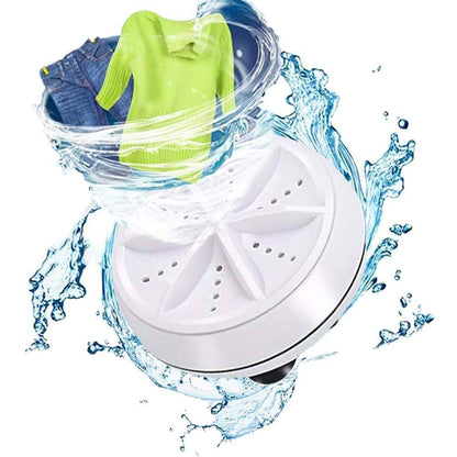 Ultrasonic mini washing gadget