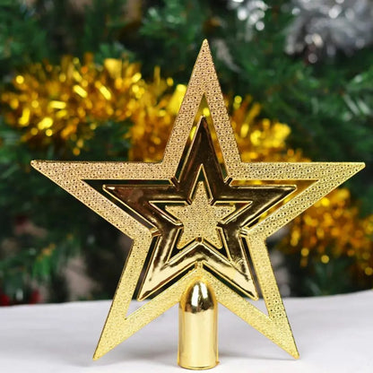 Christmas tree pentagram star