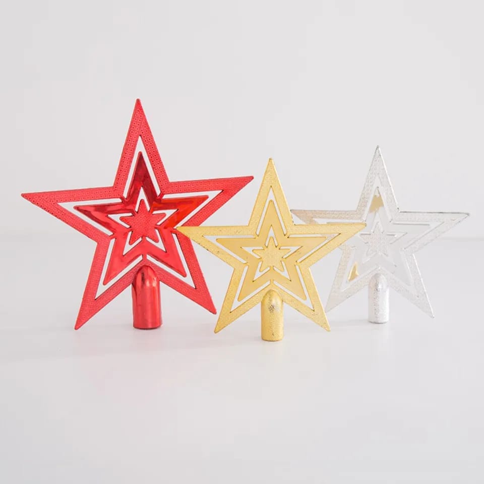 Christmas tree pentagram star