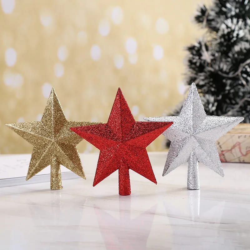 Christmas tree pentagram star