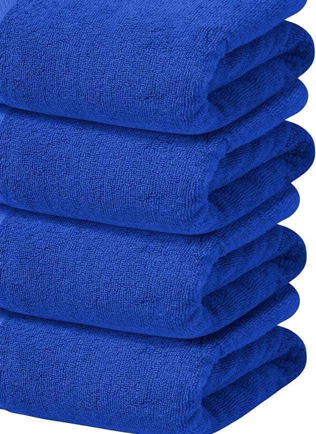 Royal Blue cotton towel(180cm)