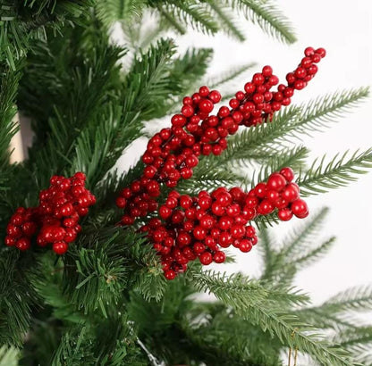 Christmas tree redberry branches(50 pcs)