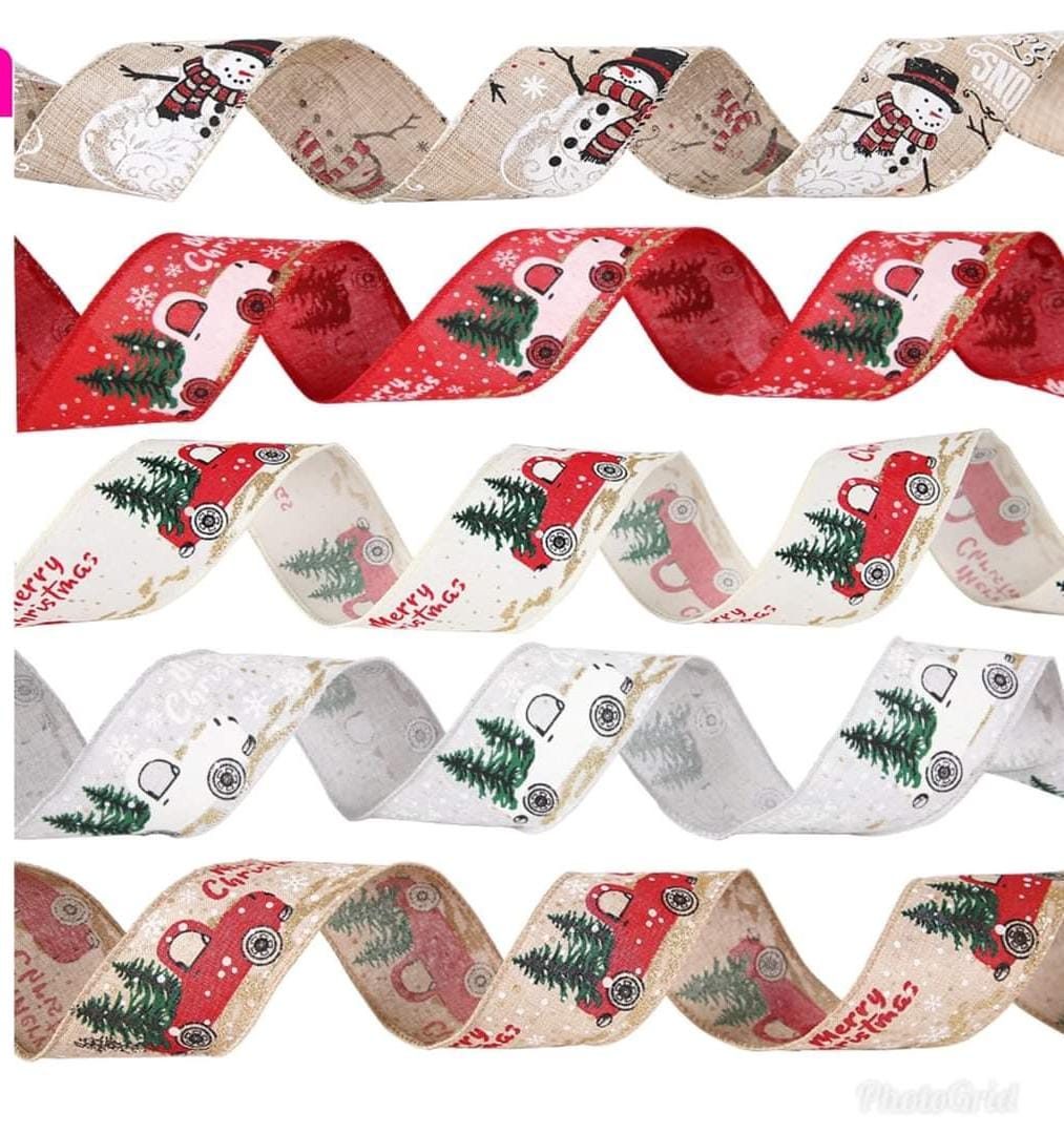 Christmas themed ribbon(5M)