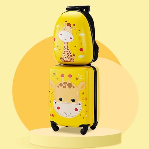 Cartoon themed kids trolley bags