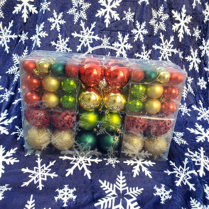 Christmas tree balls(100 pcs)