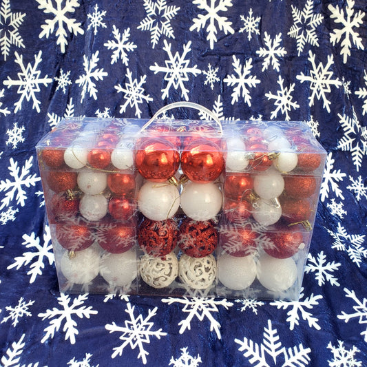 Christmas tree balls(100 pcs)