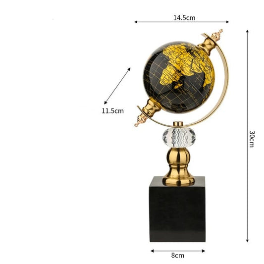 World Globe Marble Decor