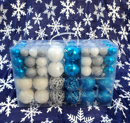 Christmas tree balls(100 pcs)