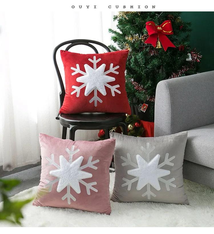 Velvet Christmas Cushion cover (1 pc)