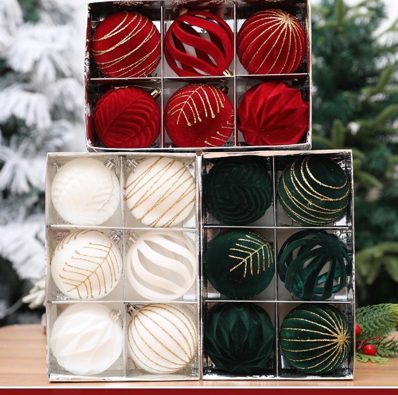 6pc set Christmas ball