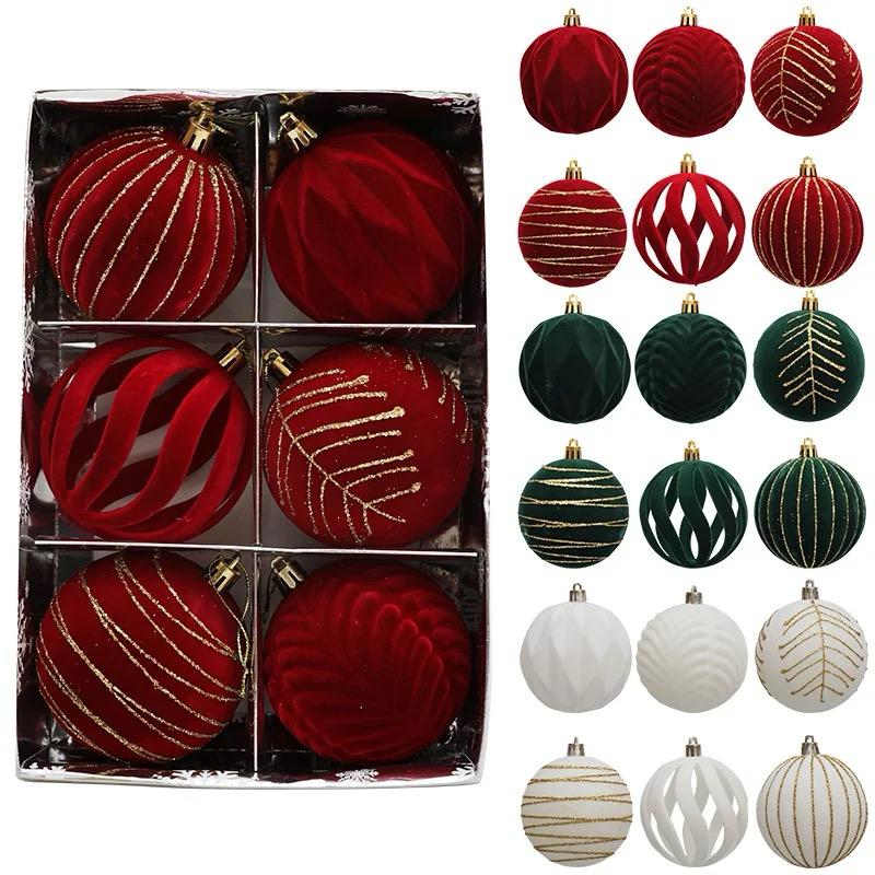 6pc set Christmas ball