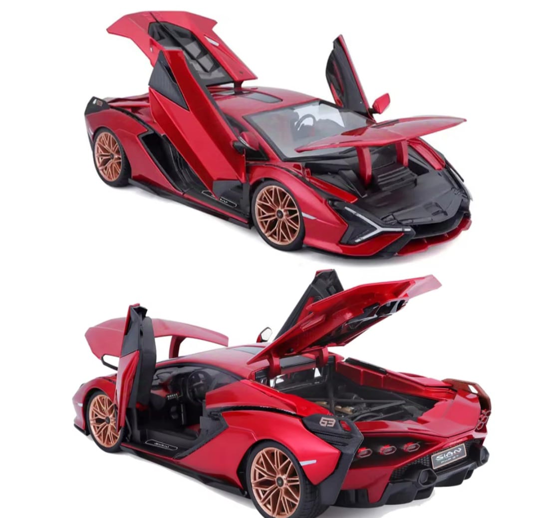 Simulation Lamborghini Sian scale model