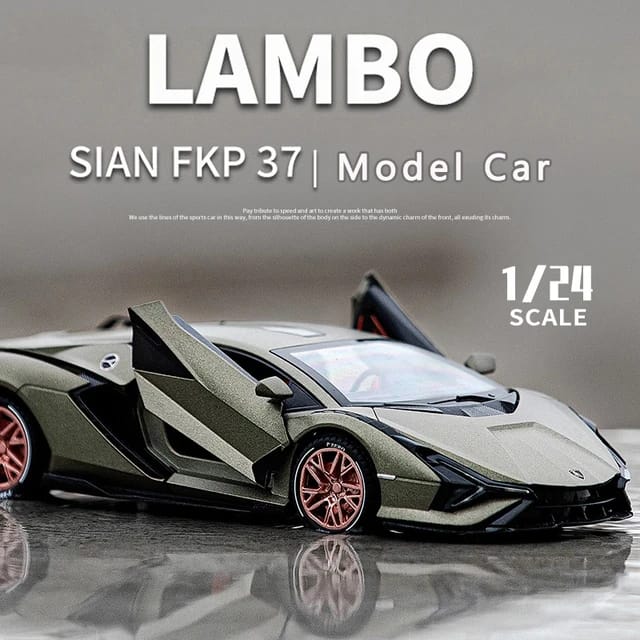 Simulation Lamborghini Sian scale model