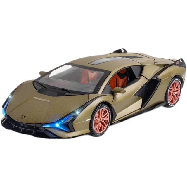 Simulation Lamborghini Sian scale model