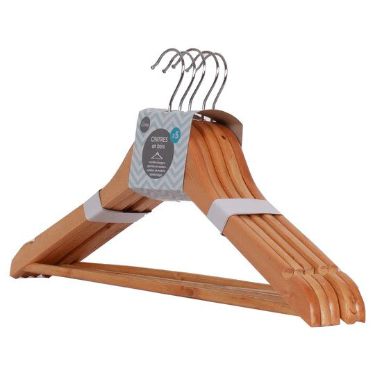 Wooden Bamboo hanger(10 pcs)