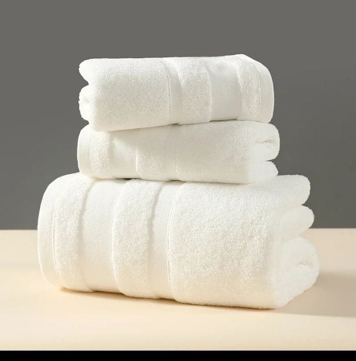 3 pcs premium quality towels