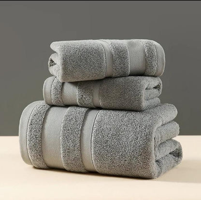 3 pcs premium quality towels