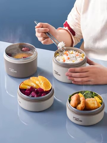 Round 550ml Bento Lunch Box