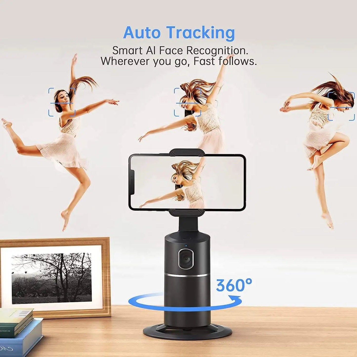 Auto Rotating Ai Camera/ phone stand