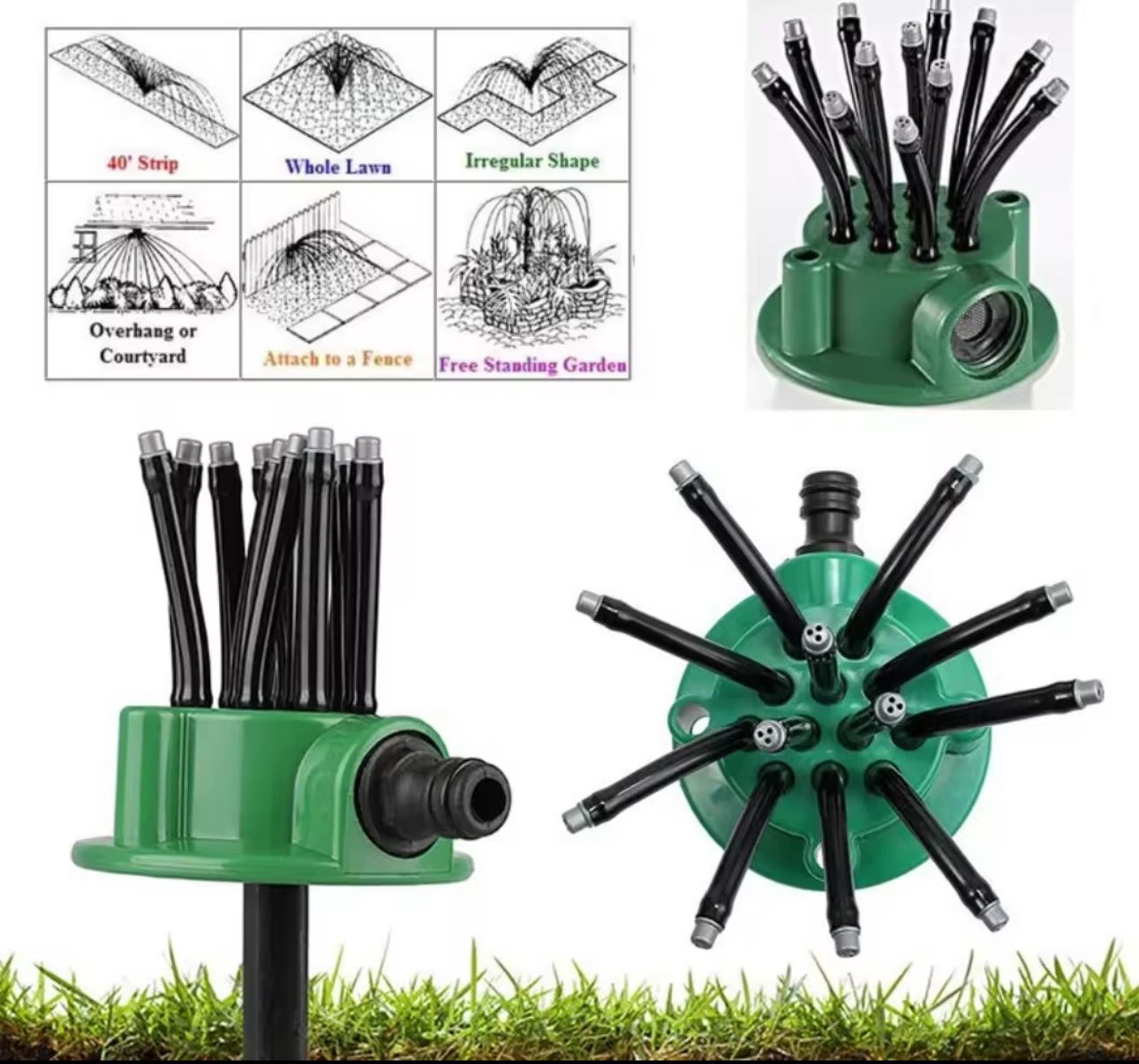 360 Degrees Garden sprinkler