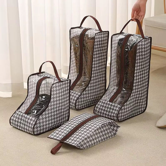 4pcs Boot/Shoes Storage Bag Set