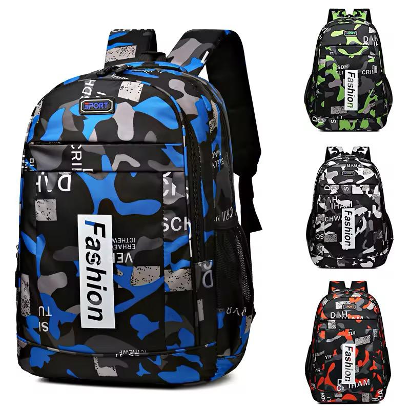 Camouflage School backpack bag