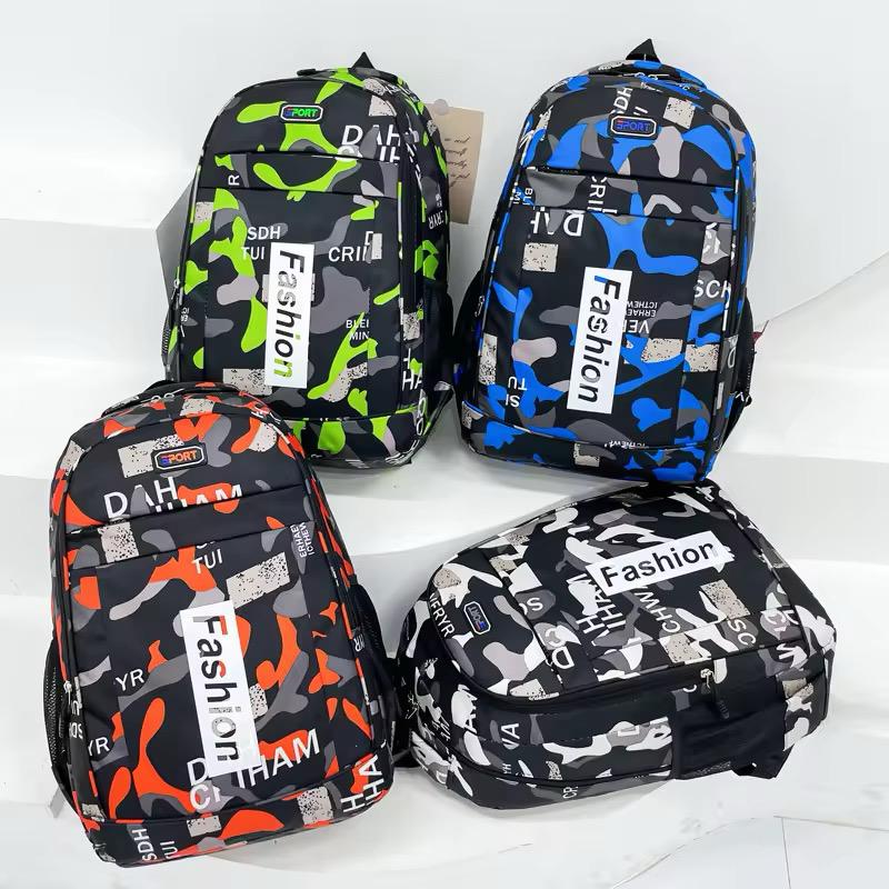 Camouflage School backpack bag