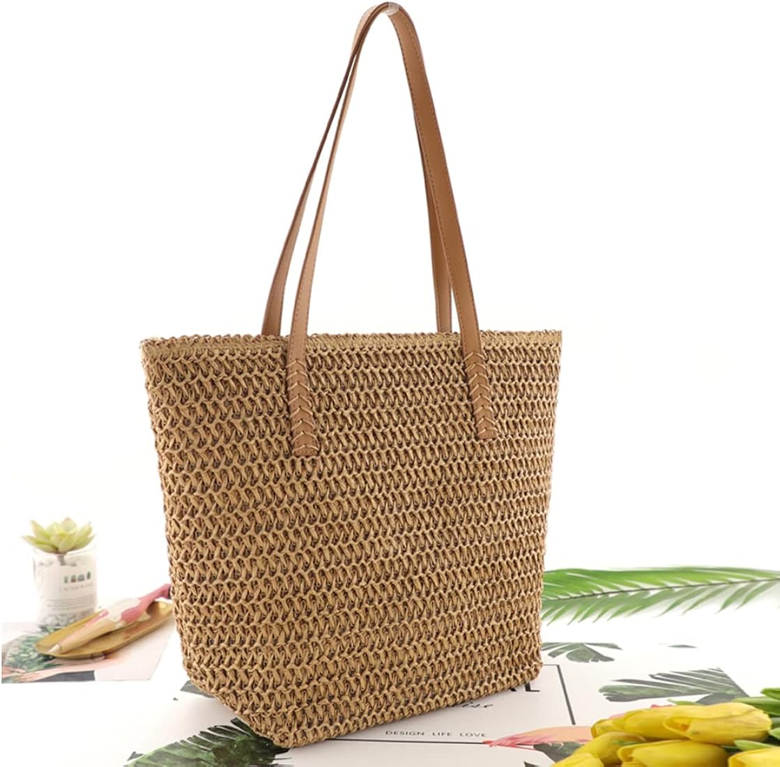 Summer straw bags