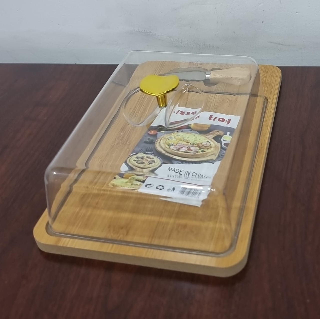 pizza tray plus acrylic cover