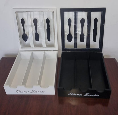 Cutlery box organizer