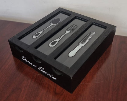 Cutlery box organizer