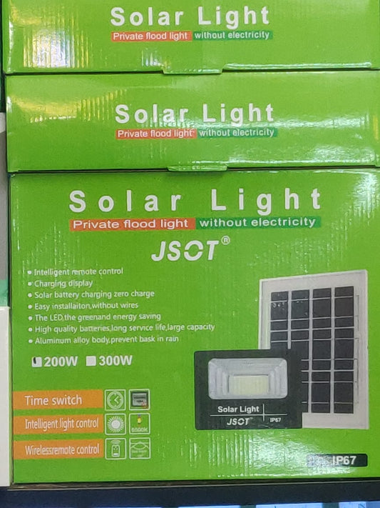 SOLAR flood light