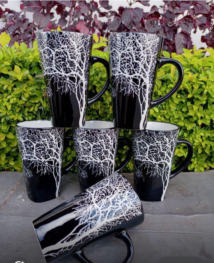 White Tree Mugs(6 pcs)