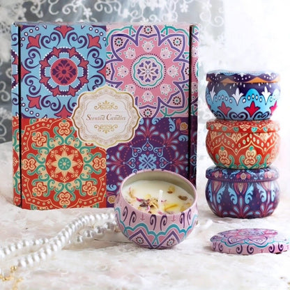 Wax Scented candles(3pc)