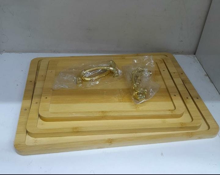 3 in 1 bamboo serving tray