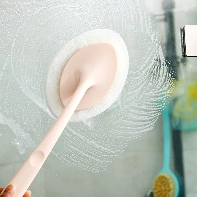 Household Long Handle Sponge Brush(2 pcs)