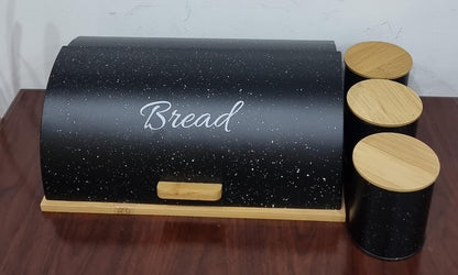 bread bin 12L with 3 canisters