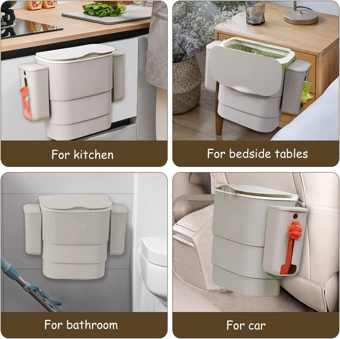 Foldable Kitchen Hanging Dustbin