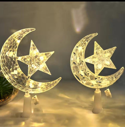 Ramadan Top moon with Led Lamp