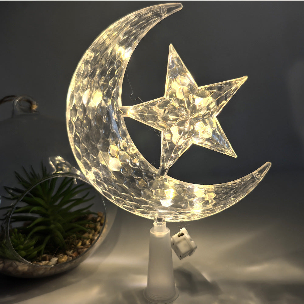 Ramadan Top moon with Led Lamp