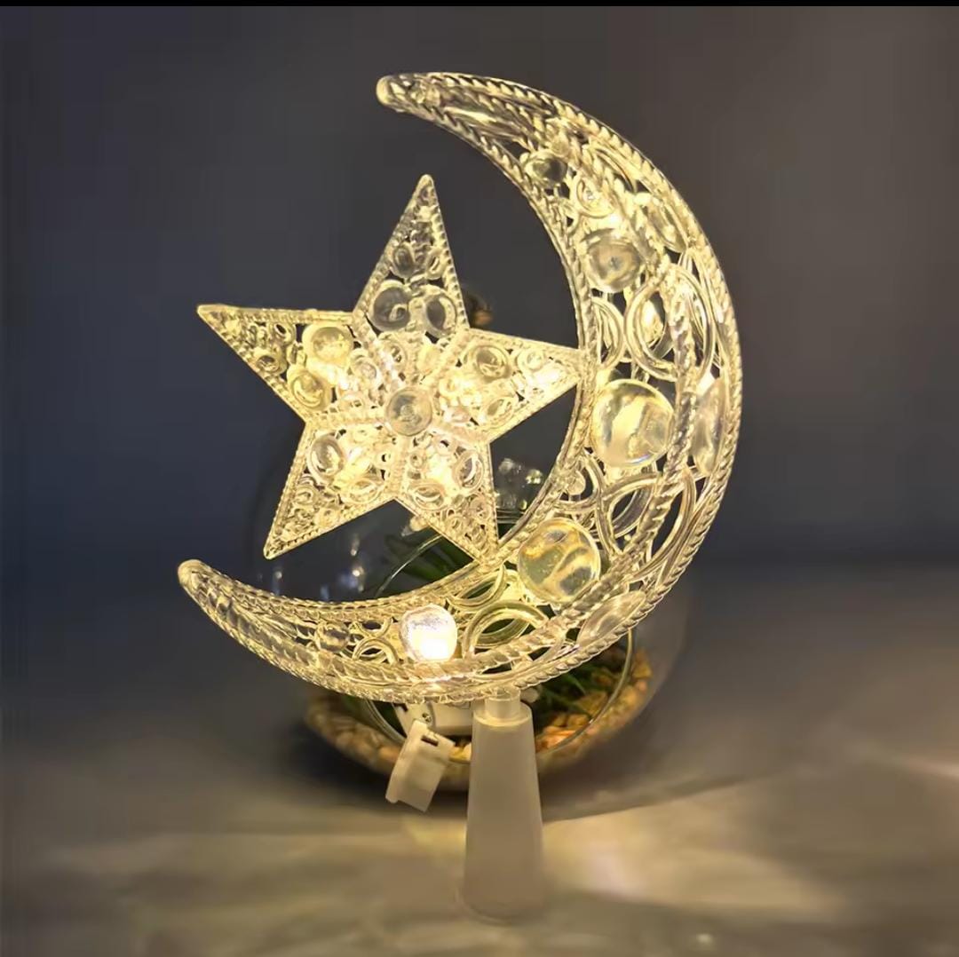 Ramadan Top moon with Led Lamp