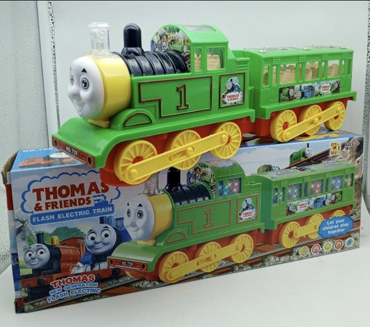 Thomas flashing electric train