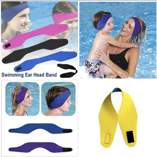 Swimming ear protection band