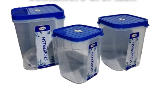 Fresh Three PCs Set Container 6/8/12Ltrs